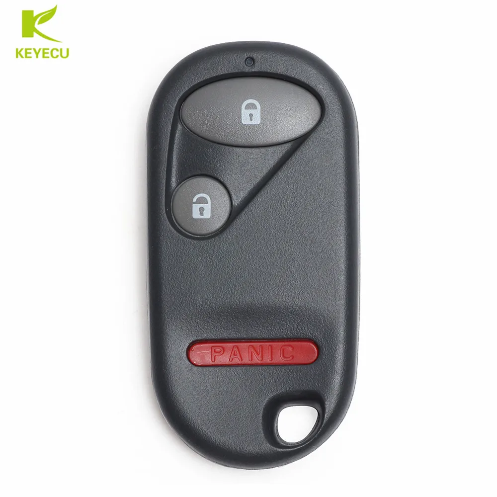 

KEYECU New Keyless Entry Remote Car Key Fob 2 Button+Panic for 1998-2002 Honda Acura FCC: KOBUTAH2T