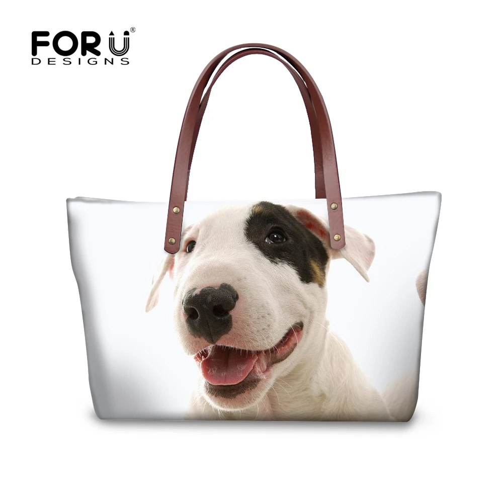 Оптовая продажа быков терьер принт дамы Мужская тотализаторов большой Ёмкость