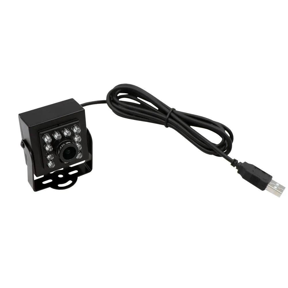 Мини Чехол антивандальный IR Cut Led День ночного видения 1MP HD 720 P Веб камера UVC Plug Play 1