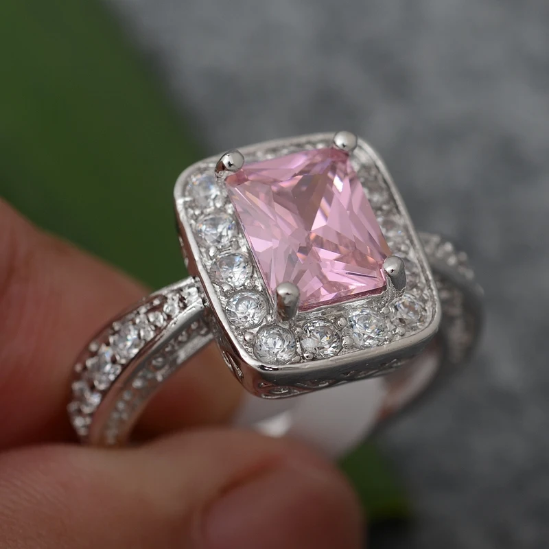 Rbnyd 7*9 мм Сияющий Граненый розового и синего цвета фиолетового цветов Круглый