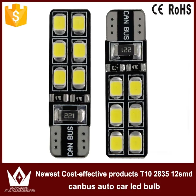 Автомобильные габаритные огни Tcart 4 шт./лот T10 2835 12smd для Kia Rio1 2 K2 Ceed K3 K5 Forte Sportage Cerato