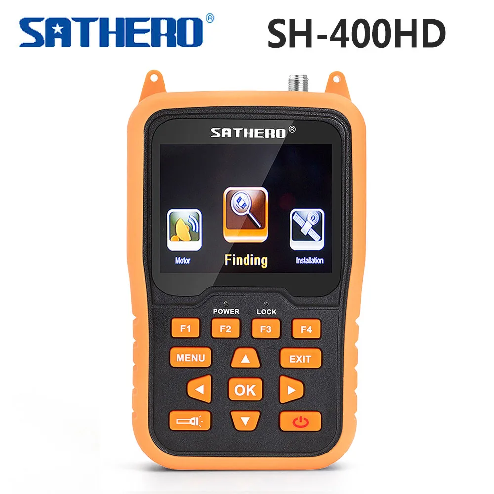 [Подлинный] Sathero SH-400HD DVB-S2 DVB-S сигнальный спутник Finder 3,5 дюймов ЖК-дисплей Экран 8PSK 16apsk цифровой измеритель Sathero SH 400HD