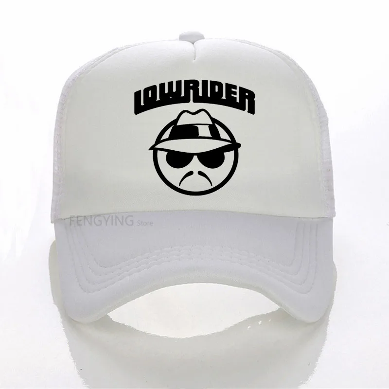 Бейсболка LOWRIDER с надписью Повседневная Спортивная Кепка в сеточку летняя