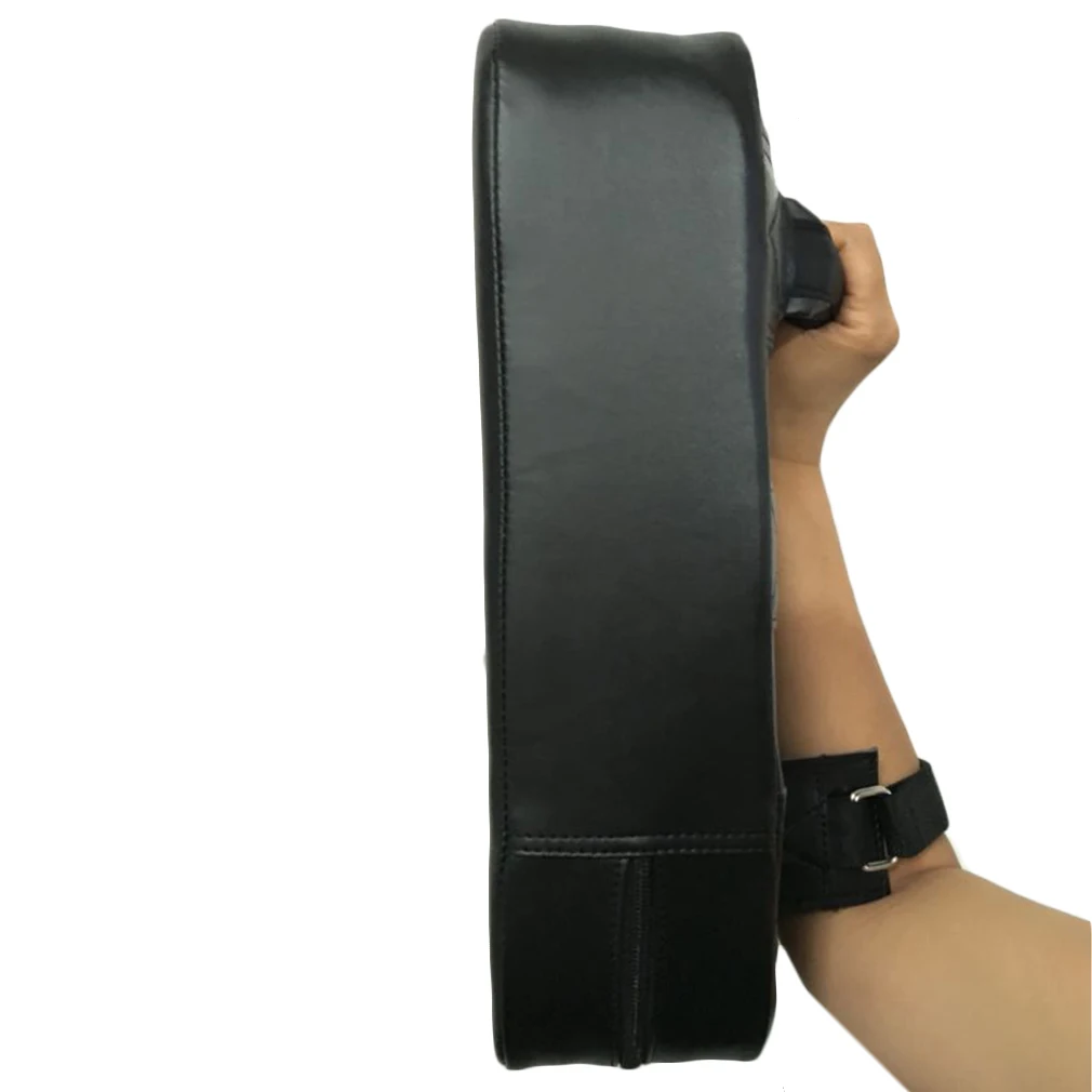 Ручная мишень для ног из искусственной кожи тхэквондо ММА бокса пробивки боевого