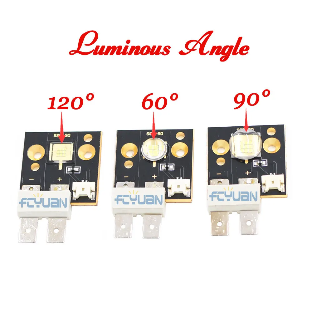 

Ultra Bright Led Modules For 30w LED Moving Head Light DIY LED Projector Source SSD 90
