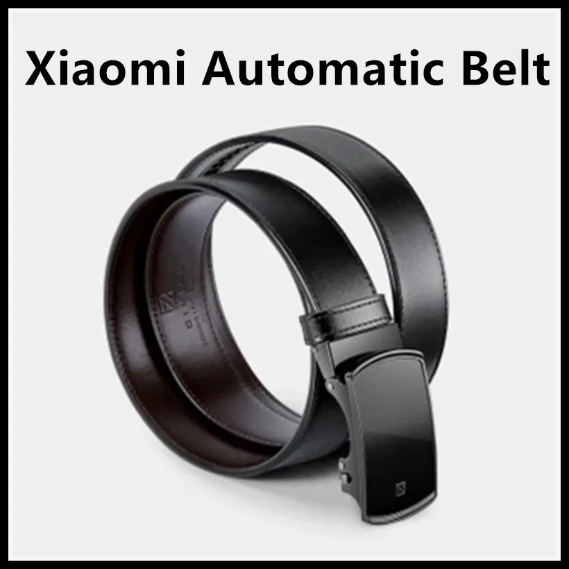 2018 Новый Xiaomi Qimian итальянская кожа Automaitc пряжки ремня общие размеры 120 см длина