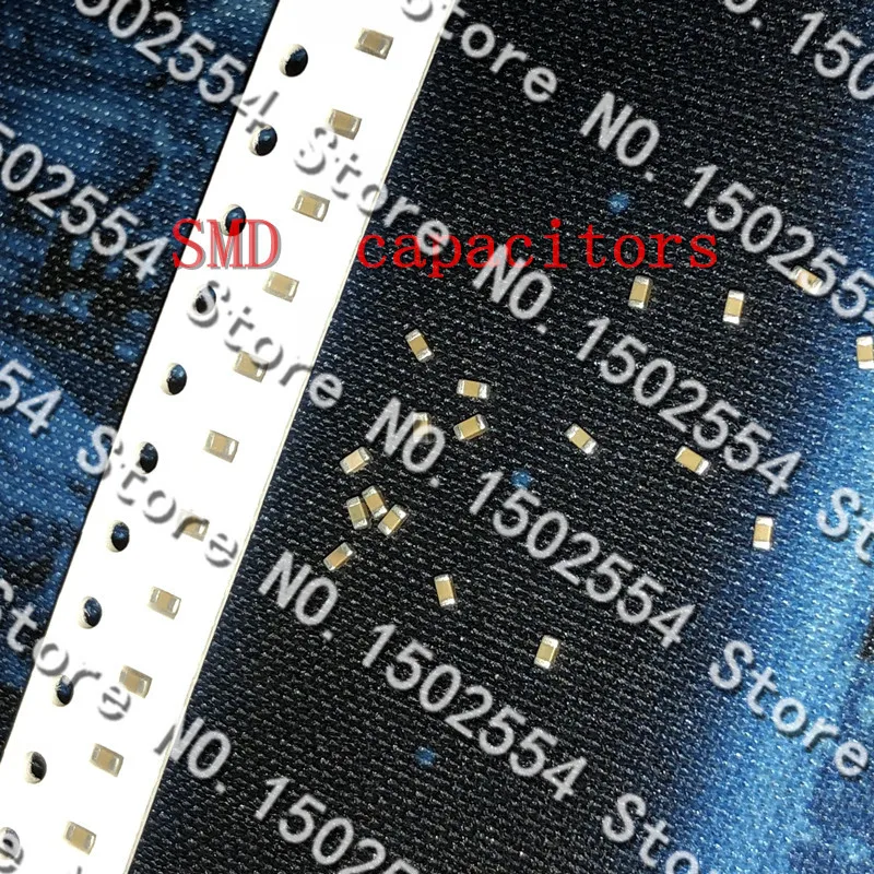 Фото Керамический конденсатор SMD 100 1 нФ 0603 пФ 50 в 102K X7R 10% | Электронные компоненты и