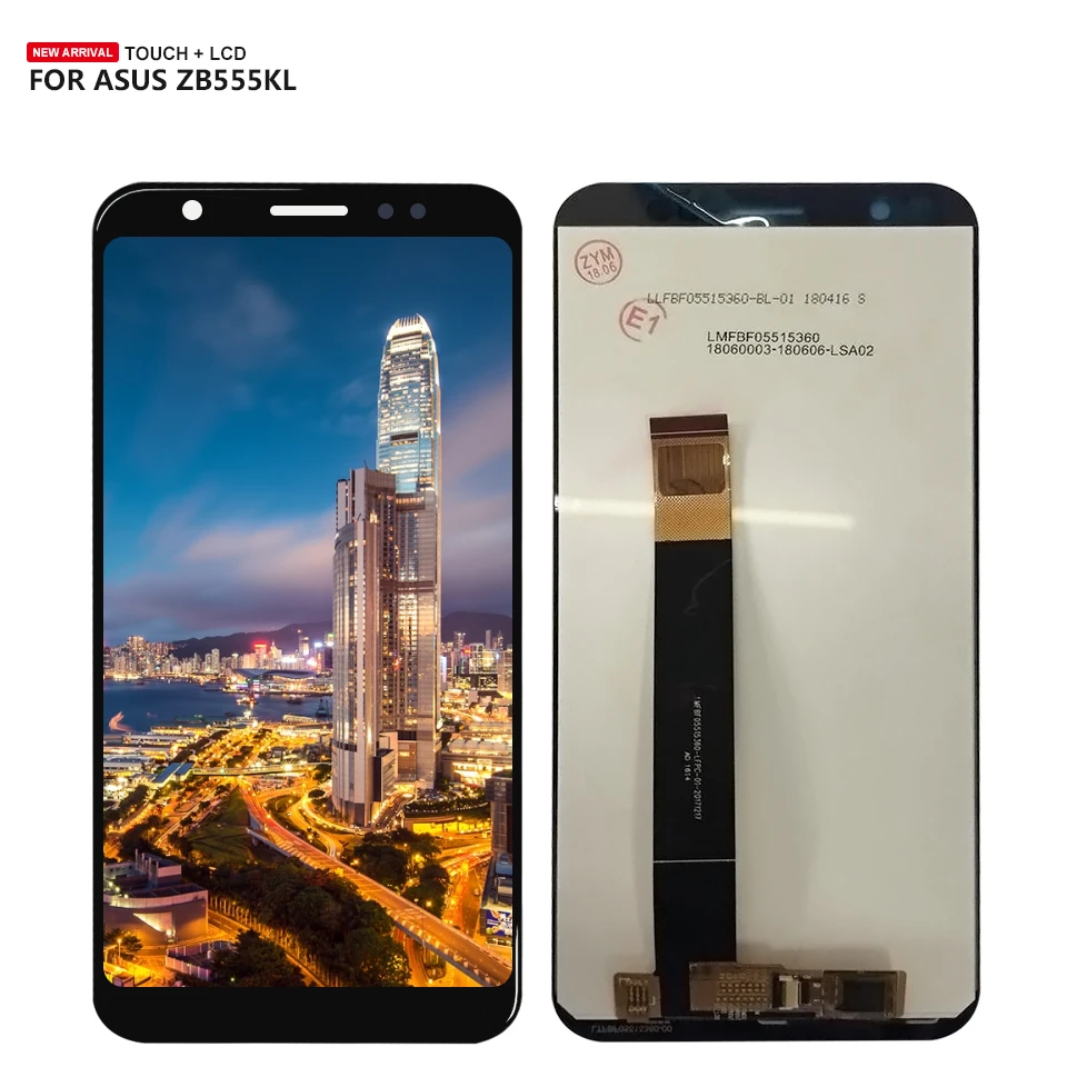 Бесплатная доставка Для ASUA ZenFone Max M1 ZB555KL сенсорный экран дигитайзер стекло ЖК
