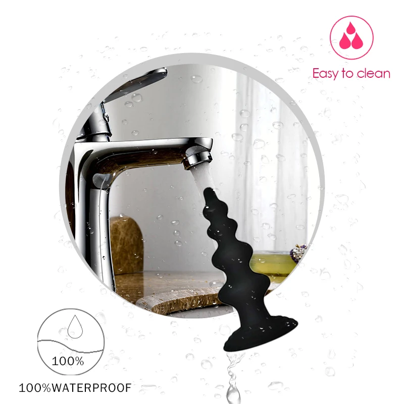 Анальные бусины штекер унисекс анус Секс игрушки для пары массаж простаты