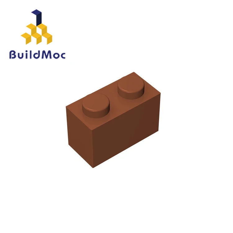 BuildMOC 3004 93792 1x2 Technic changever Catch для строительных блоков части DIY развивающие творческие подарочные игрушки - Цвет: M0648-29