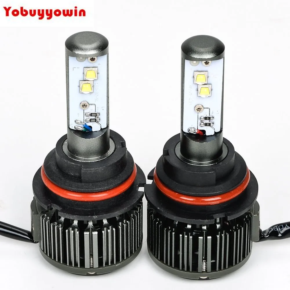 2X 40 Вт 3800лм 6000 К 9007 HB5 CREE XM L2 светодиодный чип Hi/Lo луч лампы преобразования комплект