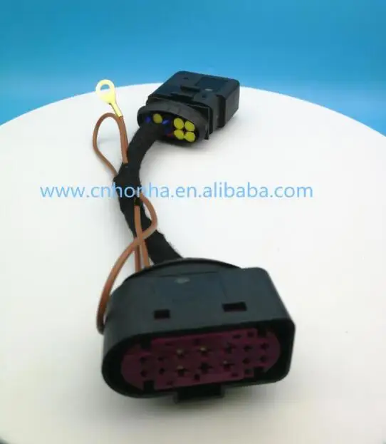 Автомобильная ксеноновая фара HID с 10 на 14 контактный разъем адаптер для VI MK6 1J0973835