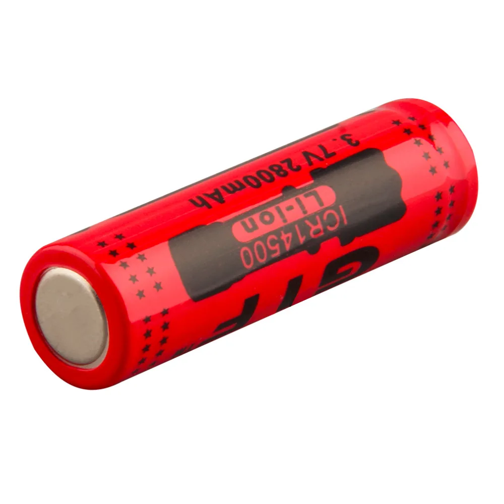 4 шт 3 7 V 2800mah 14500 Батарея Li Ion Перезаряжаемые для фонарик Портативный светодиодный