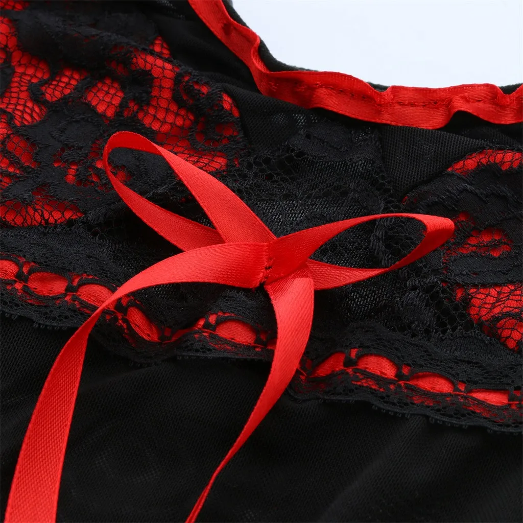 Женская ночная рубашка с глубоким v-образным вырезом большого размера