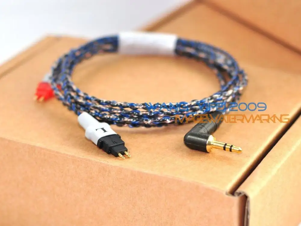Обновленный Hi-Fi кабель ручной работы для наушников SENNHEISER HD25 II SP HD25-1 чистота OCC