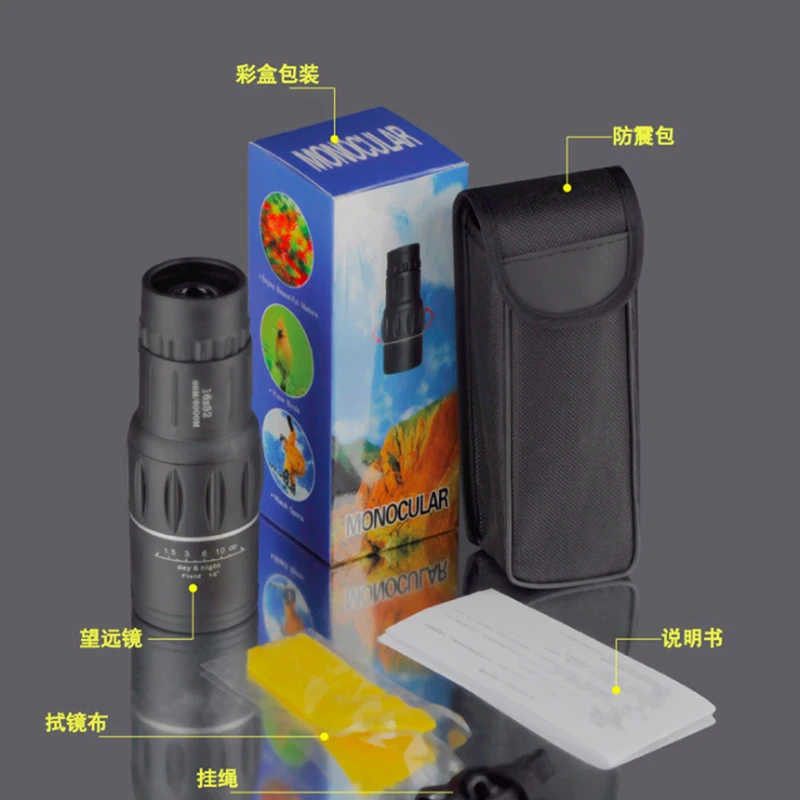 Beileshi 16x52 Monocular Waterproof Hiking Travel Camping Wholesale | Инструменты