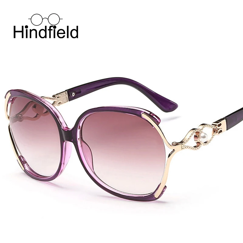 Hindfield оригинальный бренд Для женщин Солнцезащитные очки для модные Защита от