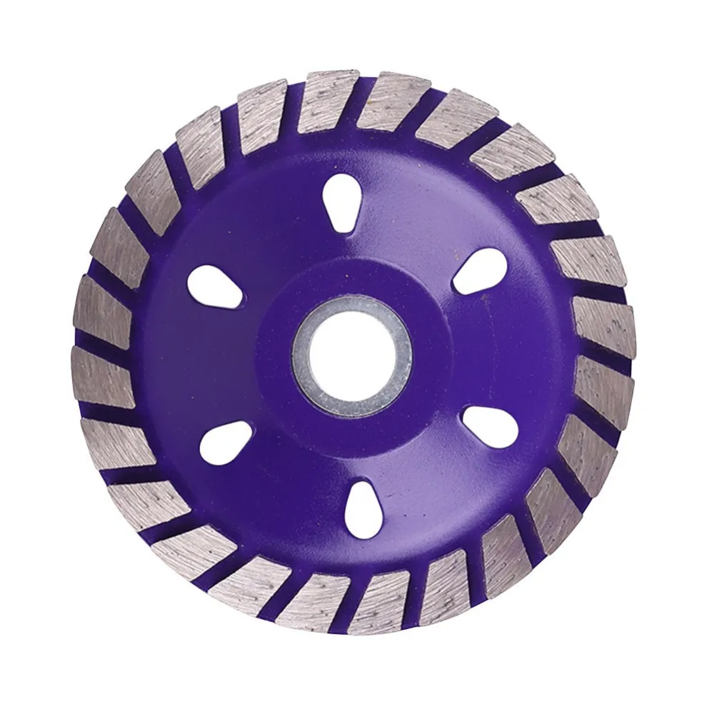 purple 100 мм Алмазный шлифовальный круг диск шлифовка в форме чаши чашка Бетонная Кладка гранит камень керамика режущие инструменты - Наружный диаметр: purple