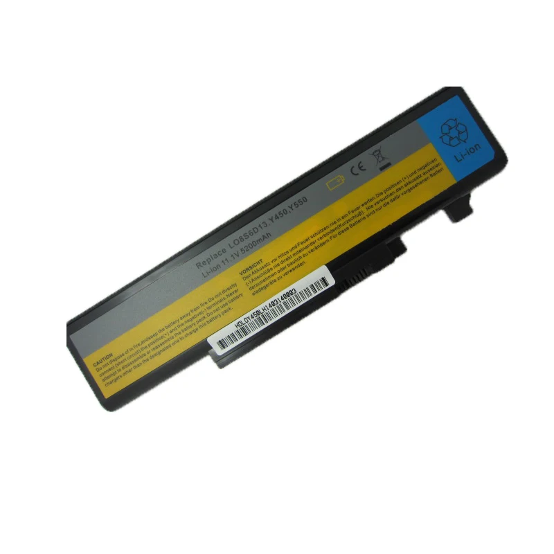 Аккумулятор HSW 5200 мАч для ноутбука Lenovo IdeaPad Y450 Y450A Y450G Y550 Y550A Y550P 55Y2054 L08L6D13 L08O6D13 L08S6D13