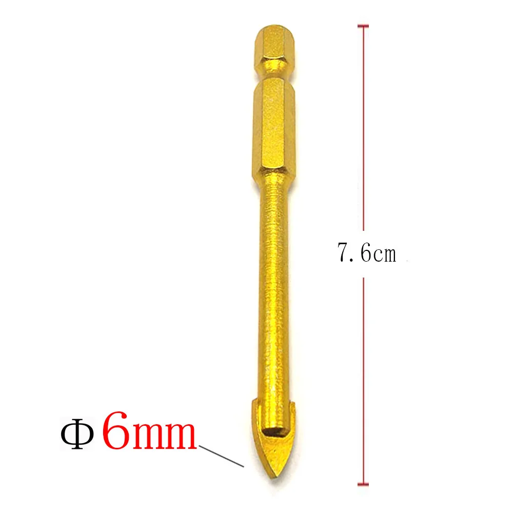 1 шт. набор сверл с шестигранным хвостовиком 6 мм 1/4 дюйма|drill tools|drill bit settitanium coated |