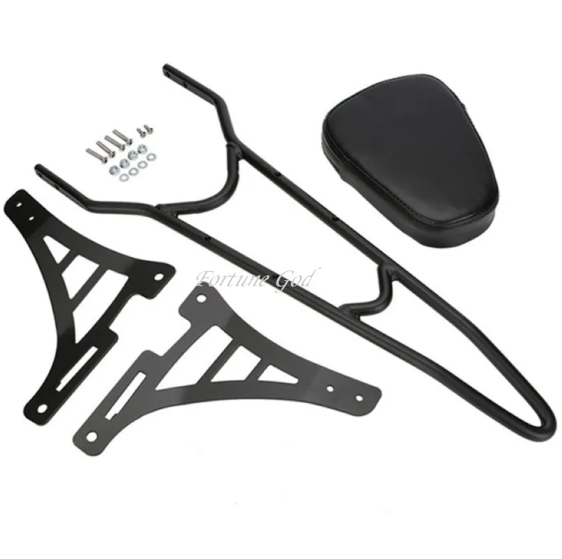 Один комплект мотоциклетных аксессуаров черная спинка Сисси-бар для Harley Davidson XL883C