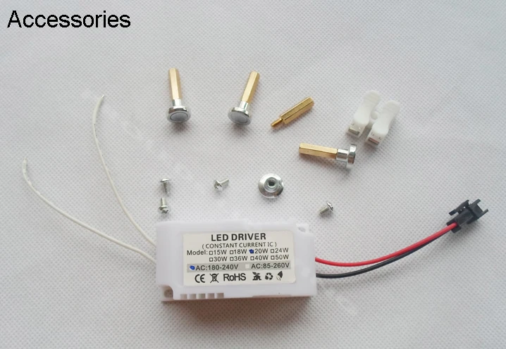 Новое поступление поделки Наборы 5730SMD 20 Вт 30 40 светодиодный Панель Квадратная