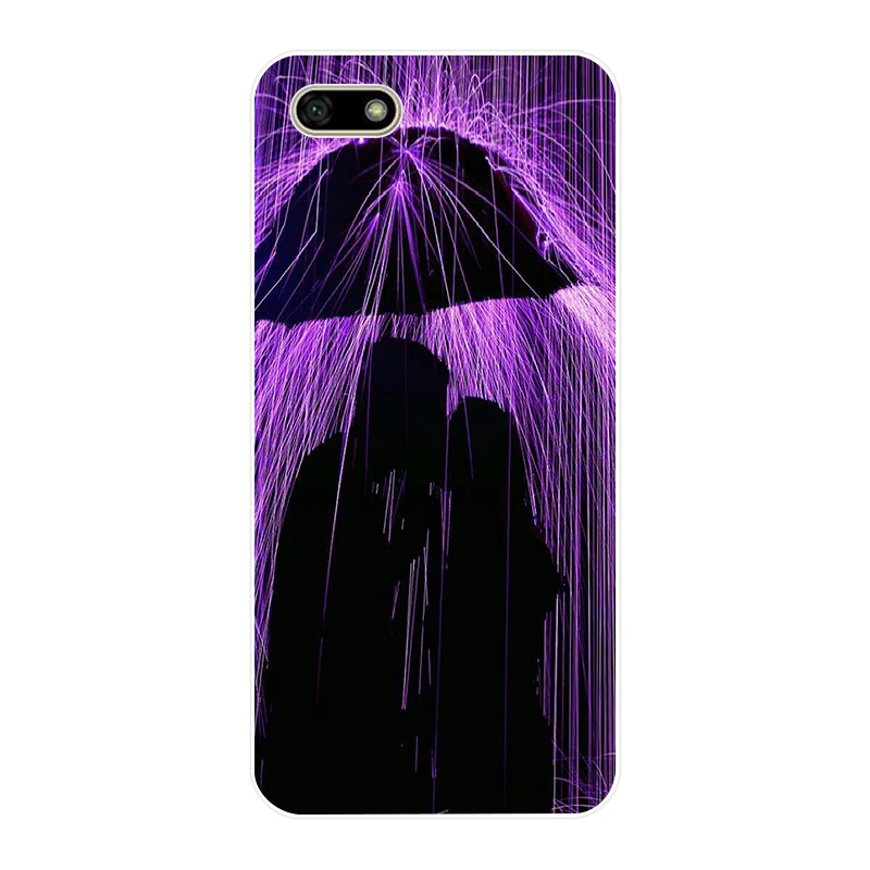 269H infinity on purple Soft Silicone Tpu Cover Case for huawei Honor 7a pro 7x play case | Мобильные телефоны и
