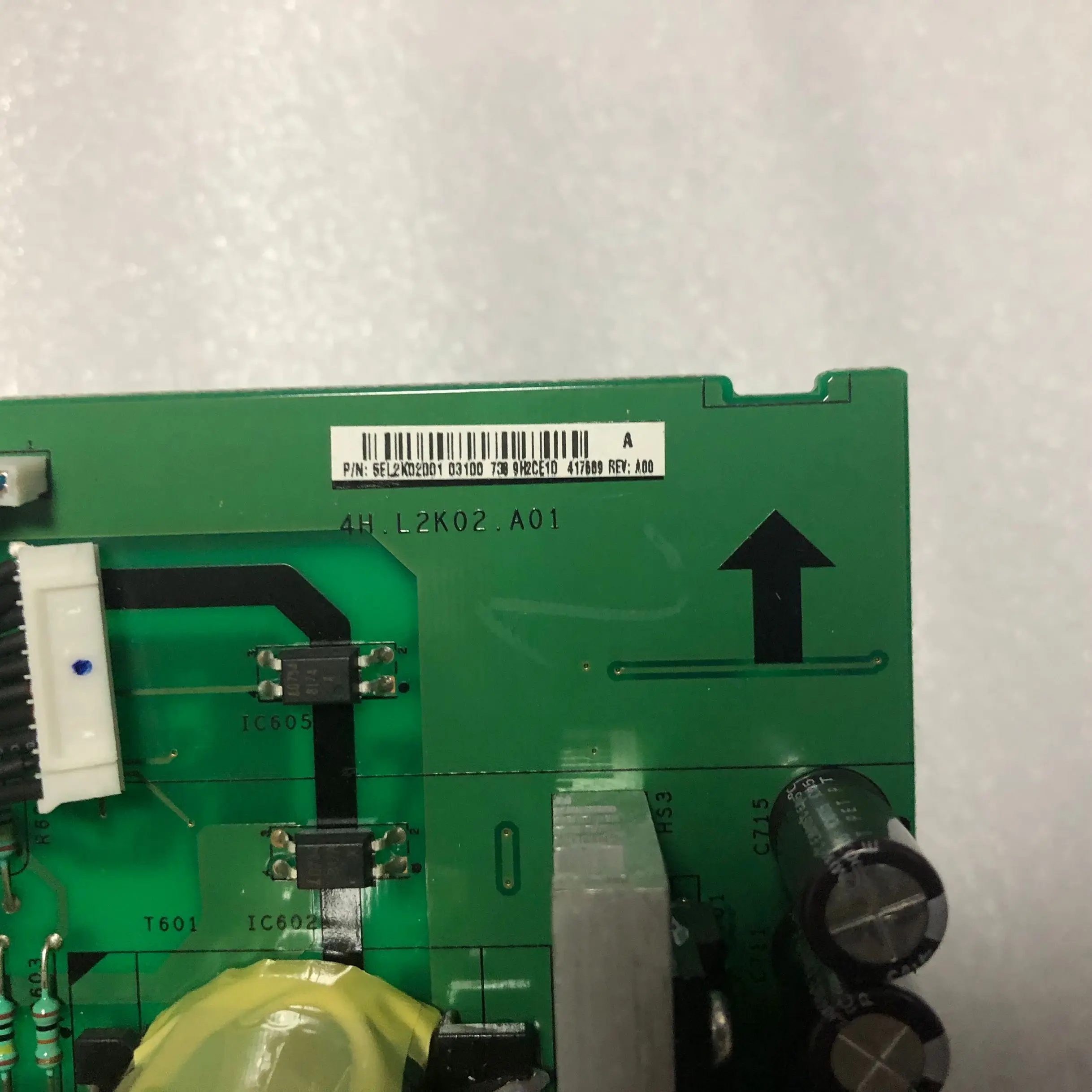 used and original Good test Power Supply Board for 24inch 2407FPW 2407WFP 4H.L2K02.A01 | Компьютеры и офис