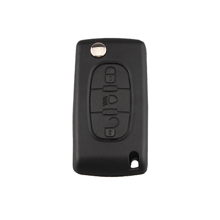 3 кнопки флип ключ чехол для автомобиля Citroen C2 C3 C4 C5 C6 C8 CE0523 держатель батареи VA2