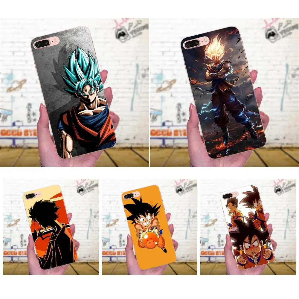 Dragon Ball Z Goku высококлассные для Huawei P7 Honor 4C 5A 5C 5X 6 6C 6A 6X 7 7X 8 9 V8 V10 Y3II Y5II Y6II G8 Play Lite |