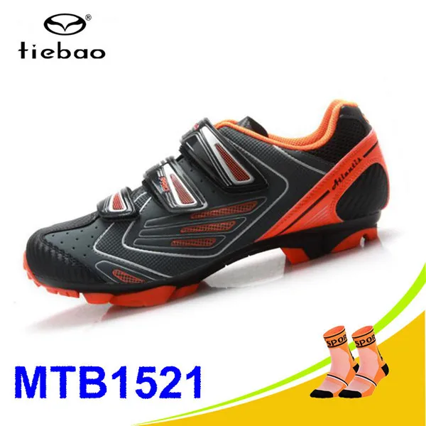 Socks for 1521 O Tiebao велосипедная обувь MTB горный велосипед обувь гоночный велосипед SPD педали кроссовки мужские самоблокирующиеся спортивная обувь для езды на велосипеде - Цвет: Socks for 1521 O