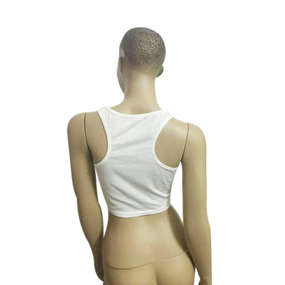 Пикантные женские хлопковый жилет без рукавов Футболка Блузка Топ бретелей