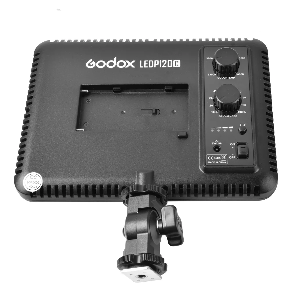Godox P120C 3300K ~ 5600K непрерывный светильник светодиодный для видеостудии + адаптер