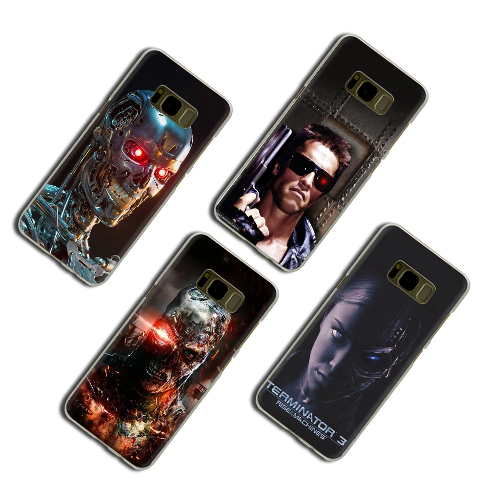 Жесткий чехол для телефона Terminator Samsung Galaxy S6 7 Edge S8 9 Plus S10 E Note8 M10 20 30|Чехлы-накладки| |