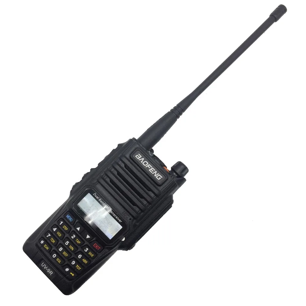 Baofeng UV 9R IP67 водонепроницаемая Двухдиапазонная рация UHF VHF Walkie Talkie 8W 128CH Ham FM