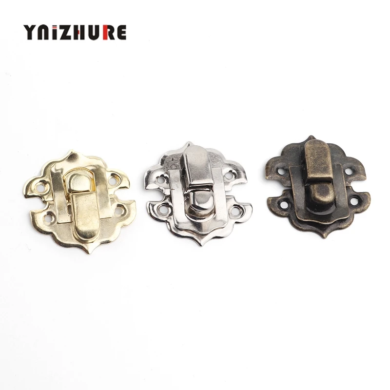 30*29 мм 4 шт. антикварные подвески из железа шкатулка для украшений замок Hasp