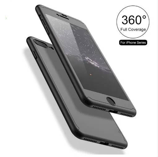 Adtismark 360 градусов полное покрытие чехол для iPhone 6 6S 7 8 плюс 5 5S SE Крышка из
