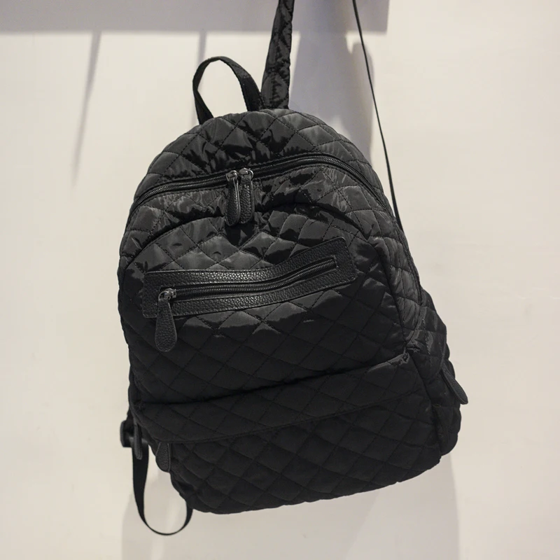 Mochilas mujer женские школьные рюкзаки с ромбовидной решеткой для девочек-подростков, модный рюкзак, дизайнерский бренд