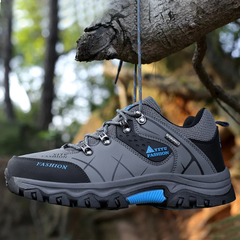 

2019 Men Hiking Shoes Unisex Comfortable Outdoor Sport Climbing Mountain Sneakers Breathable Mesh Soft Athletics Trekking Shoes