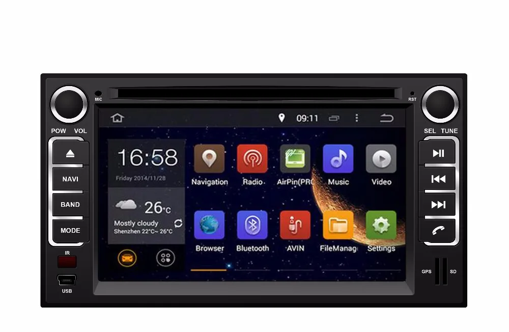 Для KIA SORENTO(2002-2009)/SPECTRA dvd-плеер автомобиля стерео аудио головное устройство емкостный сенсорный экран SWC DVR Автомобильный мультимедийный