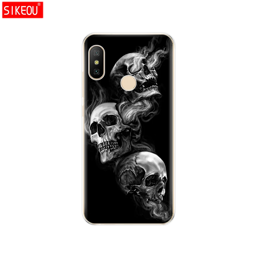 12056 Силиконовый чехол для Xiaomi mi A2 LITE, чехол с полной защитой, мягкая задняя крышка из ТПУ, чехол для телефона s для Xio mi A2 LITE, бампер, чехол с котом - Цвет: 12056