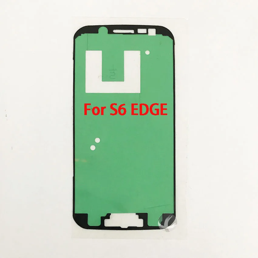 1 шт. наклейка на переднюю раму ЖК-экрана для Samsung Galaxy S3 S4 S5 S6 S7 Edge S8 S9 S10 Plus