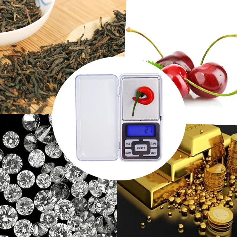 

100pcs/lot 1000g 1kg 0.1g Electronic Mini 1kg Digital Pocket Weight Jewelry Diomand Balance digital scale 24% off