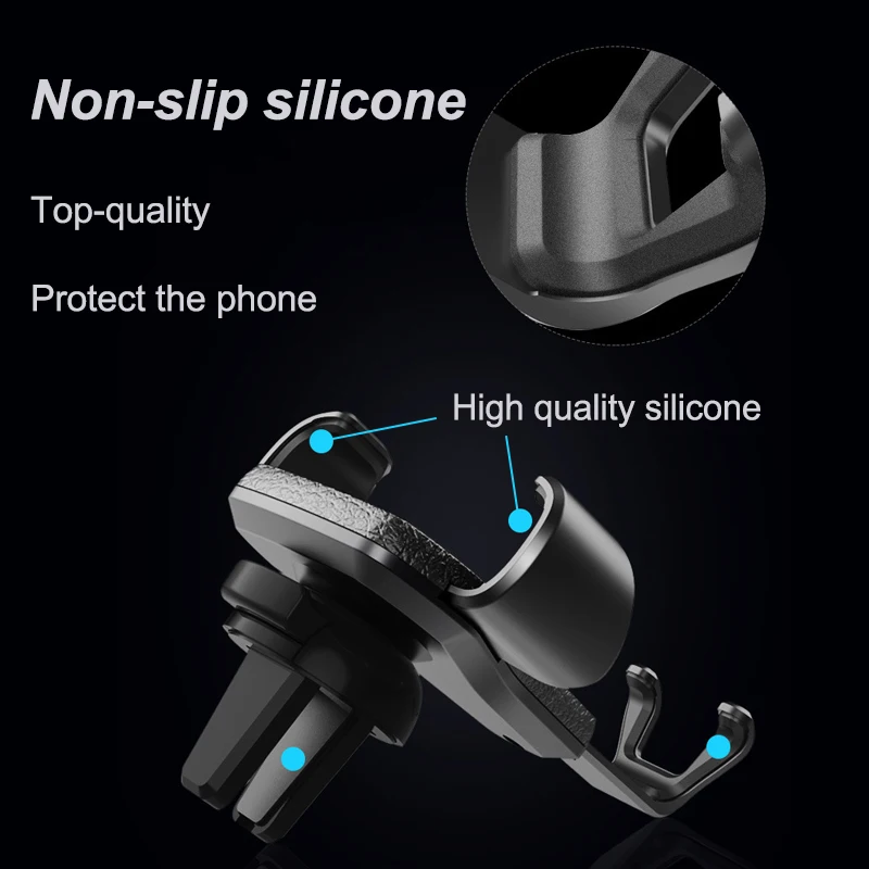 Автомобильный держатель Gravity Bracket универсальный для телефона на решетку