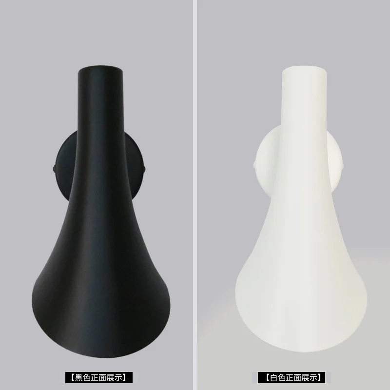 Настенный светильник в форме рога скандинавском стиле современный настенный с