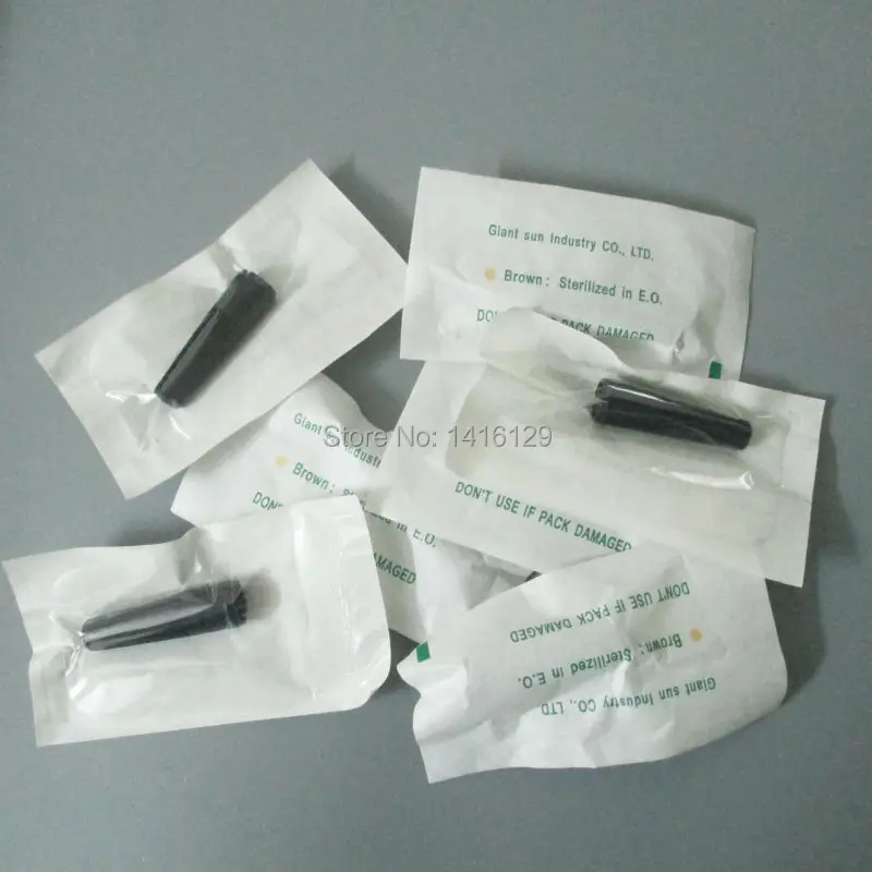 

Free Shipping 10 pcs Sunshine Machine Needle Sleeve Permanet Makeup Tattoo Machine Component
