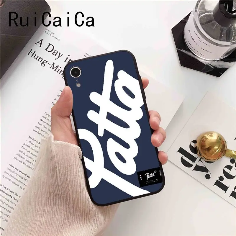 Ruicaica Dutch street fashion patta Custom Photo мягкий чехол для телефона iPhone 8 7 6 6S 6Plus X XS MAX 5 5S SE XR Fundas