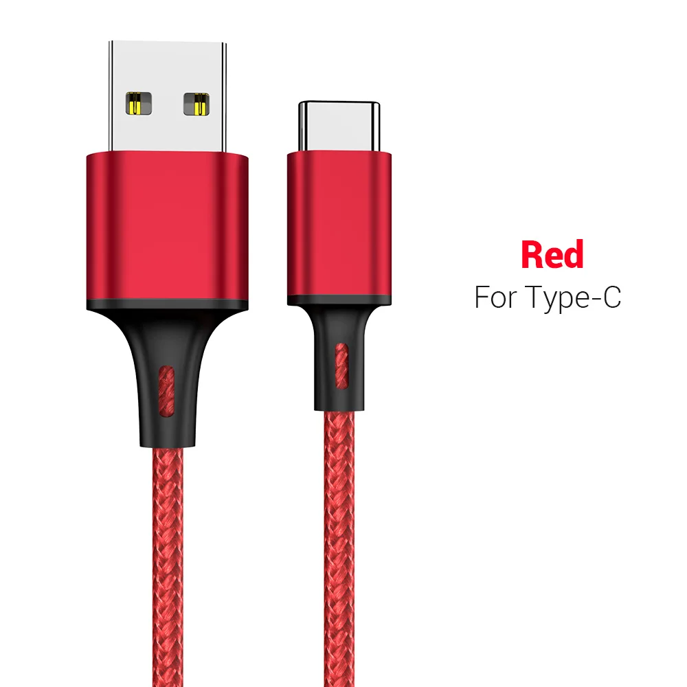 Type C KISSCASE кабель для передачи данных USB кабель для iPhone Micro USB кабель для Xiaomi type C USB кабель для samsung Galaxy S10 кабель для быстрой зарядки - Цвет: Type C