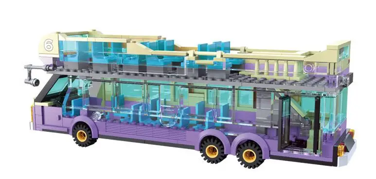 Новинка 1123 года. Модель автобуса Legoe для детей. Совместимая модель Legoe|lego building|lego