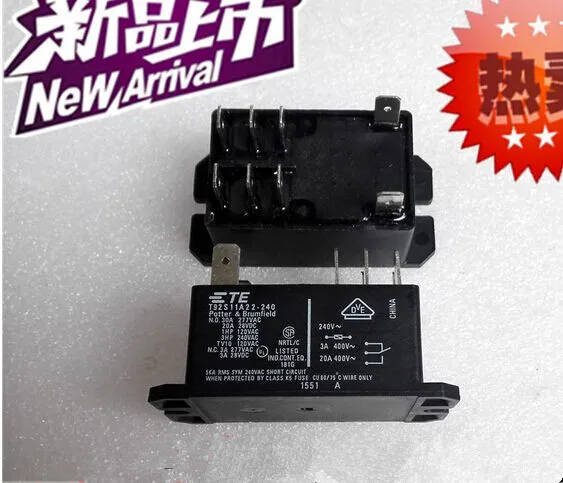 T92S11A22-240V TE Tyco реле SCHRACK 30 А 240 В 2 от C DIP8, новый и оригинальный